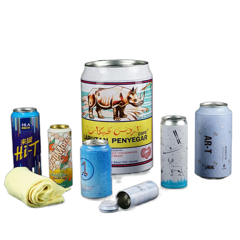 Custom soda can packaging for clothes